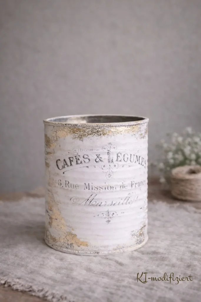 2604001 dose im french style mit antique effekt vorn