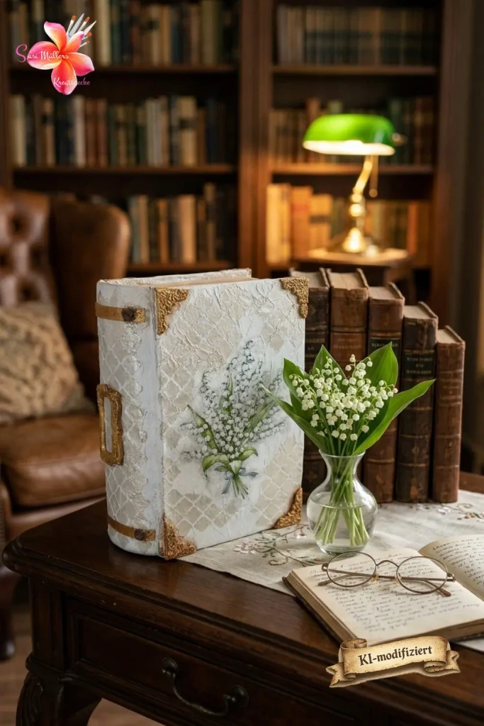 Buchbox Vorderseite Frühling