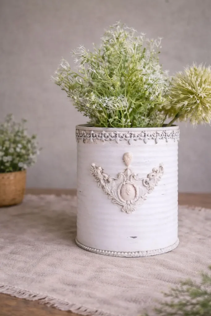 Dose im Frenchstyle mit Bordüre Rückseite