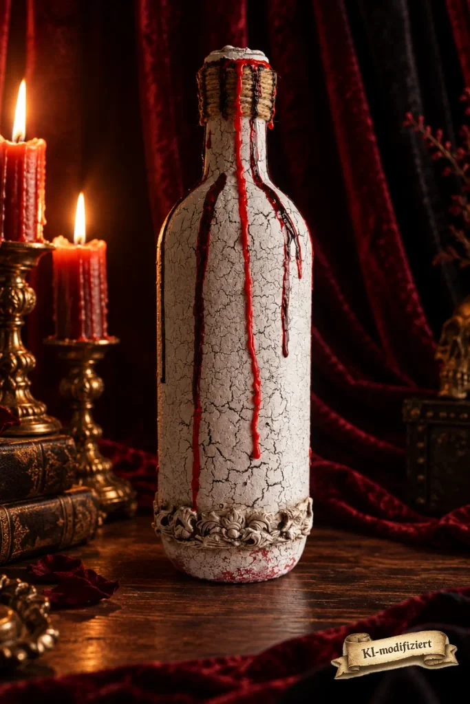 Venezianische Memento-Mori-Flasche Rückseite