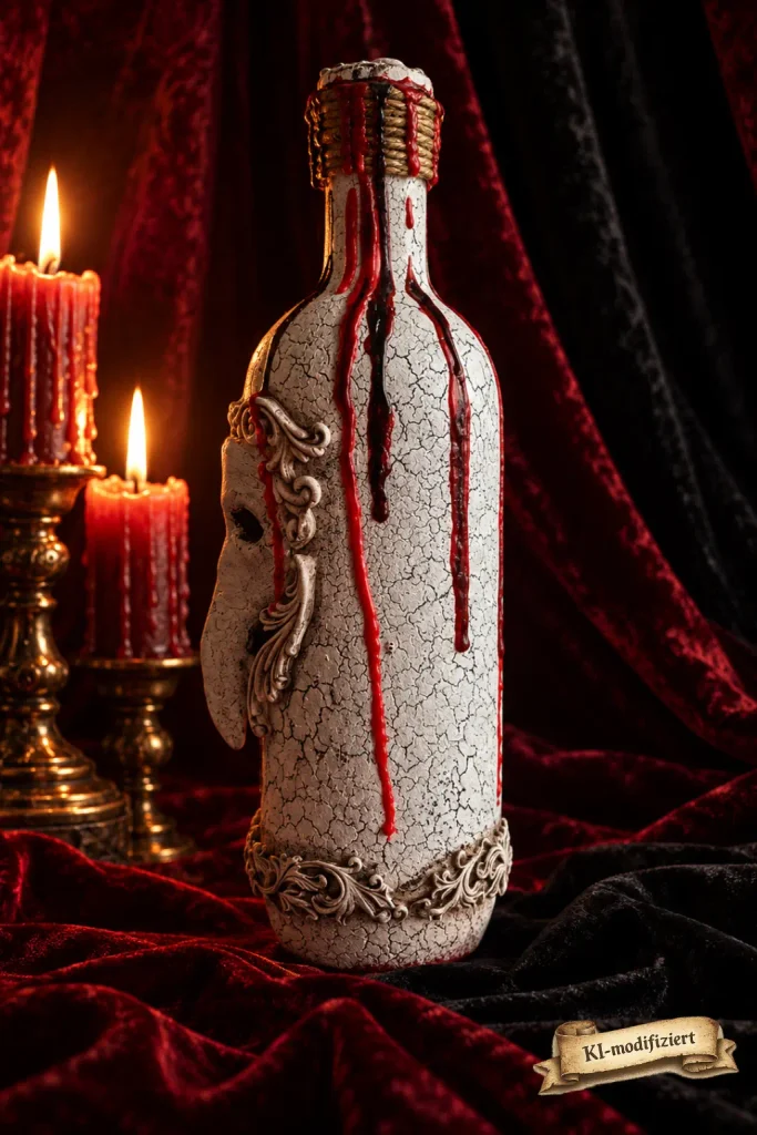 Venezianische Memento-Mori-Flasche rechte Seite