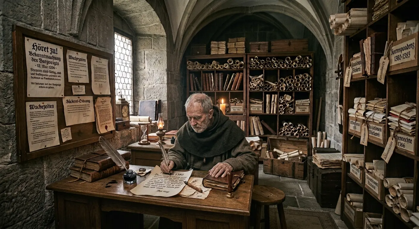 Archivar im Fragmentarium