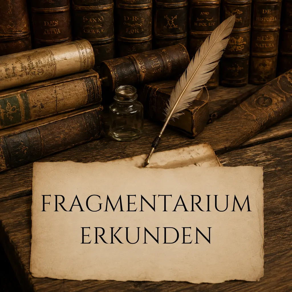 Rubrik Fragmentarium erkunden