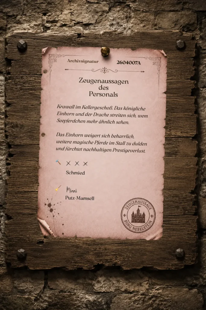 Zeugenaussagen zu Archivsignatur 2604007A