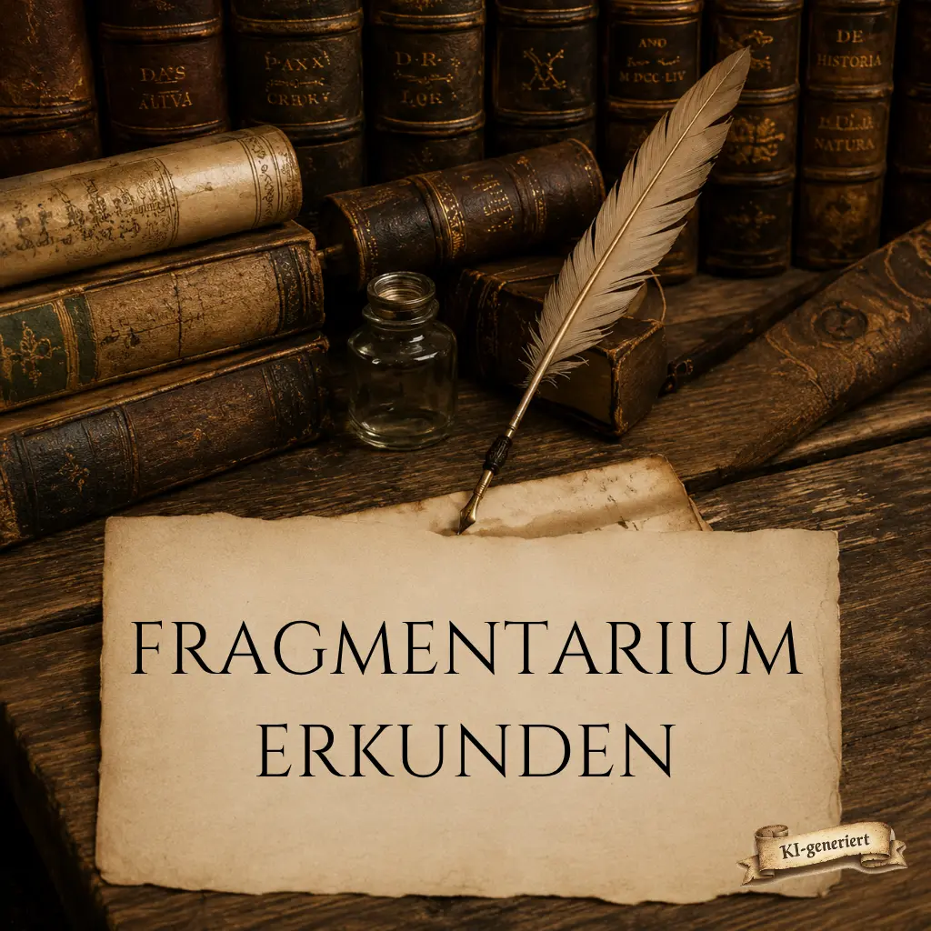 Rubrik Fragmentarium erkunden
