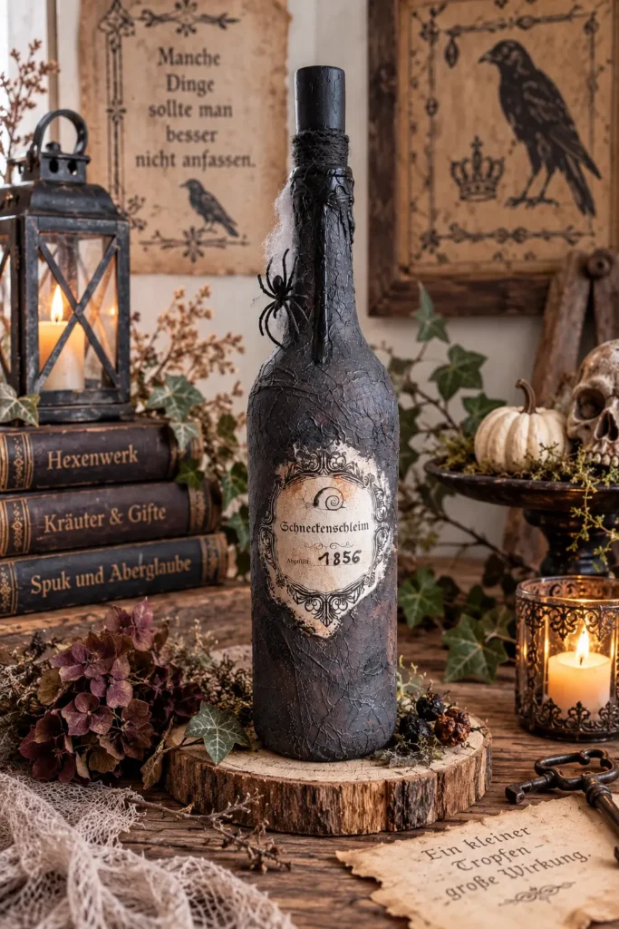 Vorderansicht Schneckenschleim-Flasche ohne Apothecarium
